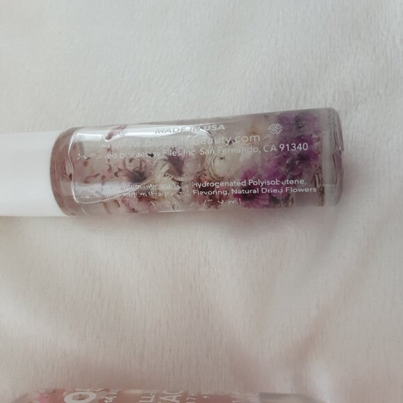 "Blossom" All Natural Face Oil & 2 lip Gloss Infused w/ Real Flowers - Picture 3 of 7
